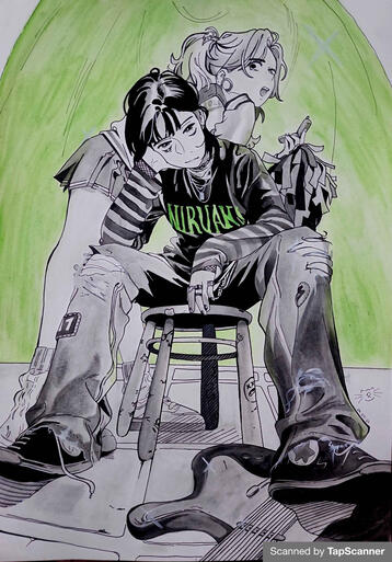aquarela & nanquim, trabalho do curso